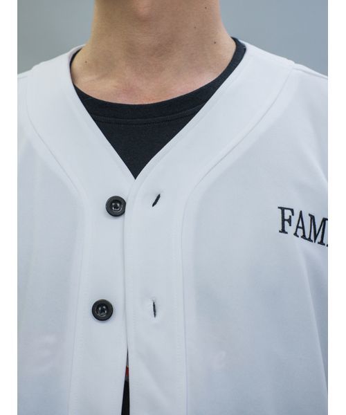 BLACK　EVOLUTION（ブラックエボリューション）の「BIGシルエット　ベースボールシャツ　ビッグシルエットTシャツ　ユニセックス（Tシャツ/カットソー・メンズ・ホワイト/ブラック・MEDIUM/LARGE/X-LARGE）」の8枚目の写真