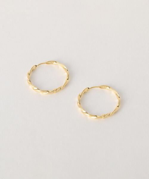 BEAUTY&YOUTH UNITED ARROWS（ビューティーアンドユースユナイテッドアローズ）の「BY メタルヘンケイミニフープピアス（ピアス（両耳用）・レディース・シルバー/ゴールド・FREE）」の2枚目の写真