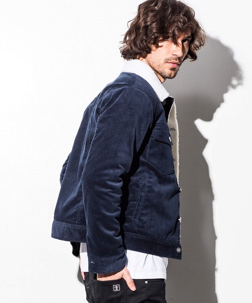 junhashimoto デニム　ジャケット　ボア　AZ junhashimoto デニムジャケットボアAZ