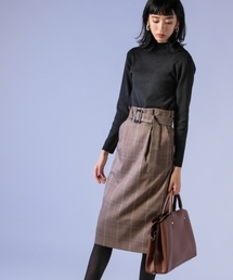 Andemiu | ニットドッキングタイトワンピース813110(ワンピース)