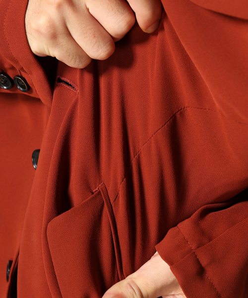 JOINT WORKS（ジョイントワークス）の「ダブルクロステーラード2ボタンジャケット（テーラードジャケット・メンズ・ネイビー/グリーン/ラスタ・SMALL/MEDIUM/LARGE）」の9枚目の写真