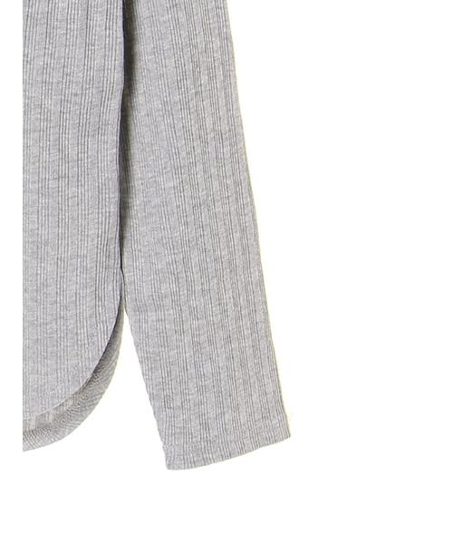 AMERICAN HOLIC（アメリカンホリック）の「変形リブボートネックプルオーバー（Tシャツ/カットソー・レディース・ブラック/ブラウン/オフホワイト/カーキ/マスタード/杢グレー・M/L）」の20枚目の写真