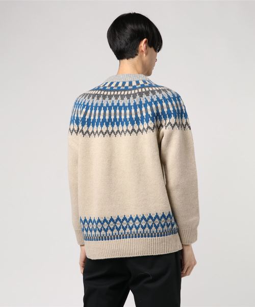 CABANE de ZUCCa（カバンドズッカ）の「S (S)MOOMIN KNIT（ニット/セーター・メンズ・オフホワイト・M size）」の3枚目の写真