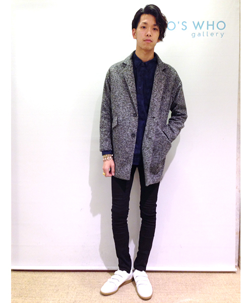 WHO'S WHO gallery(フーズフーギャラリー)の「POP 迷彩柄JQBDシャツ(シャツ/ブラウス・メンズ・ネイビー・MEDIUM/LARGE)」の10枚目の写真