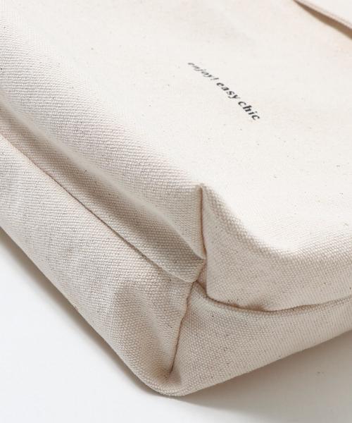 coen（コーエン）の「キャンバス×クリアトートバッグ(ビニールバッグ）（トートバッグ・レディース・ブラウン/ダークブラウン・FREE）」の14枚目の写真