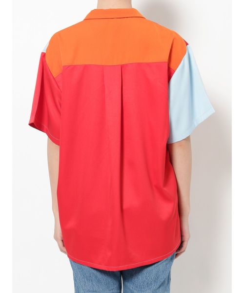 jouetie（ジュエティ）の「クレイジーパターンオーバーシャツ（シャツ/ブラウス・レディース・ブラック/レッド/ピンク・MEDIUM）」の14枚目の写真