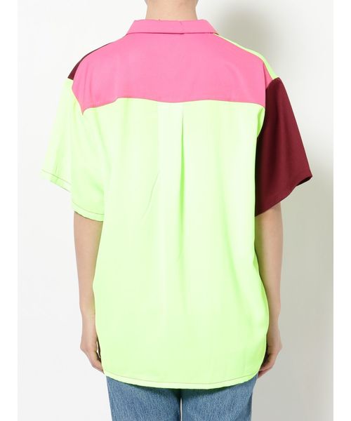 jouetie（ジュエティ）の「クレイジーパターンオーバーシャツ（シャツ/ブラウス・レディース・ブラック/レッド/ピンク・MEDIUM）」の15枚目の写真