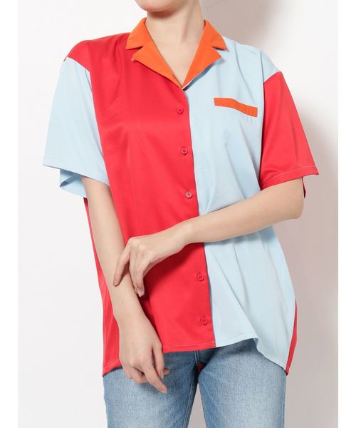 jouetie（ジュエティ）の「クレイジーパターンオーバーシャツ（シャツ/ブラウス・レディース・ブラック/レッド/ピンク・MEDIUM）」の19枚目の写真