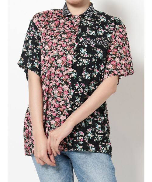 jouetie（ジュエティ）の「クレイジーパターンオーバーシャツ（シャツ/ブラウス・レディース・ブラック/レッド/ピンク・MEDIUM）」の22枚目の写真