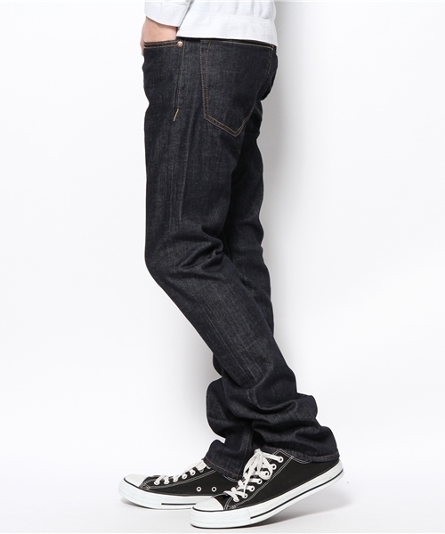 PLST（プラステ）の「Ｍen ソフトストレッチデニムパンツ（デニムパンツ・メンズ・ダークネイビー・30inch/32inch/28inch/34inch）」の5枚目の写真