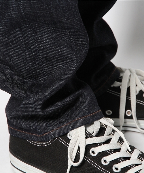 PLST（プラステ）の「Ｍen ソフトストレッチデニムパンツ（デニムパンツ・メンズ・ダークネイビー・30inch/32inch/28inch/34inch）」の4枚目の写真