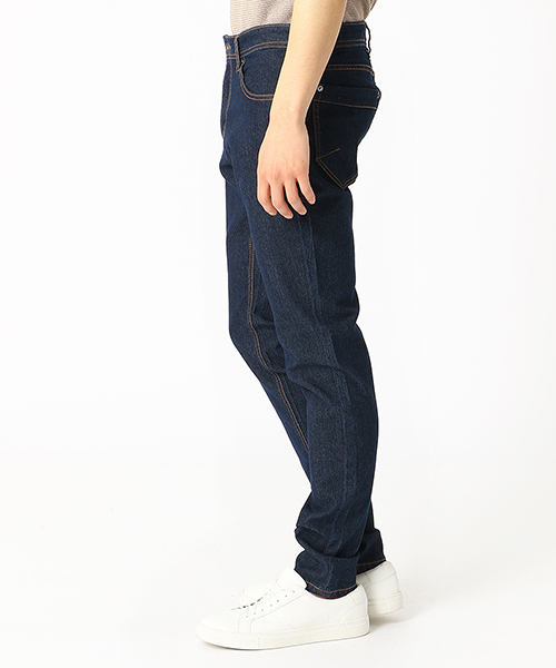 COMME CA ISM（コムサイズム）の「ストレッチ スキニー デニムパンツ（デニムパンツ・メンズ・ネイビー/ブルー・SMALL/MEDIUM/LARGE/X-LARGE）」の4枚目の写真