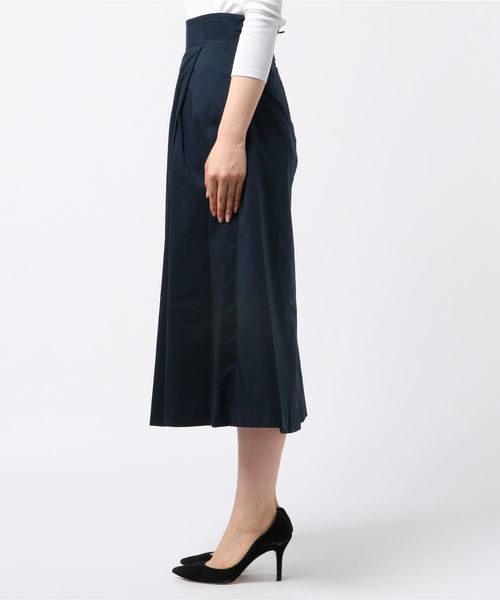 12Twelve Agenda(トゥエルブ アジェンダ)の「イレギュラータックフレアスカート(スカート・レディース・パープル/ネイビー/キャメル・S/M)」の5枚目の写真