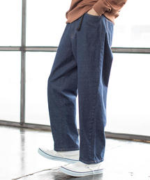 coen | ワイドエバーリジッドデニムイージーパンツ(デニムパンツ)