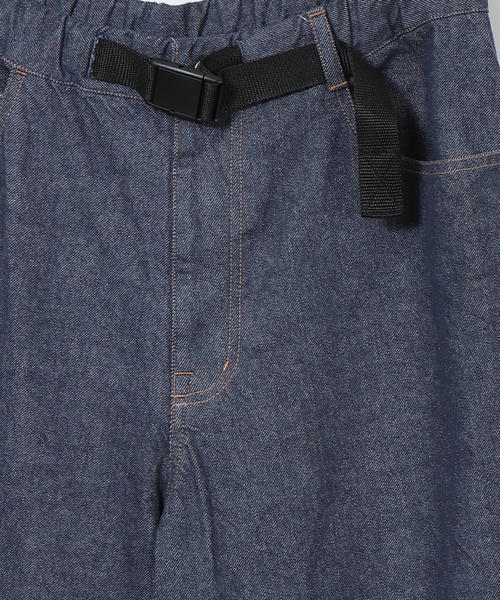 coen（コーエン）の「ワイドエバーリジッドデニムイージーパンツ（デニムパンツ・メンズ・ネイビー・LARGE/MEDIUM/SMALL/X-LARGE）」の3枚目の写真