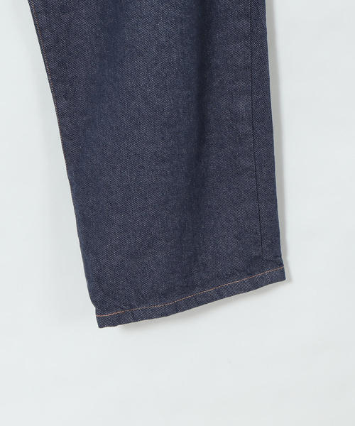 coen（コーエン）の「ワイドエバーリジッドデニムイージーパンツ（デニムパンツ・メンズ・ネイビー・LARGE/MEDIUM/SMALL/X-LARGE）」の6枚目の写真