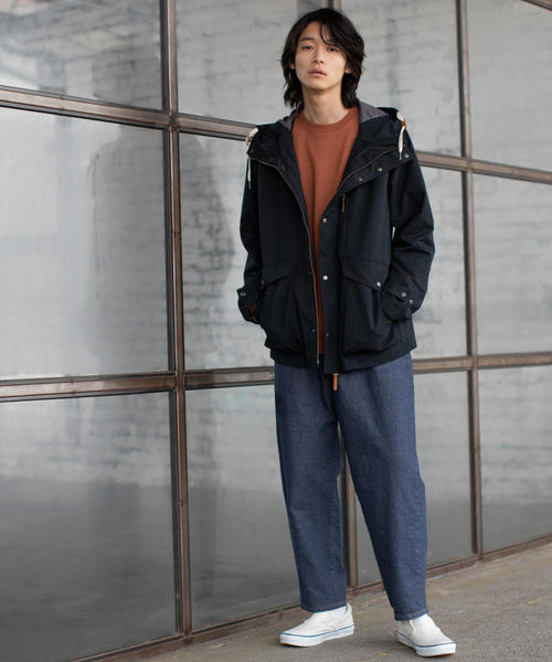 coen（コーエン）の「ワイドエバーリジッドデニムイージーパンツ（デニムパンツ・メンズ・ネイビー・LARGE/MEDIUM/SMALL/X-LARGE）」の19枚目の写真