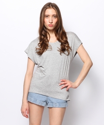 ドレープメッシュTシャツ
