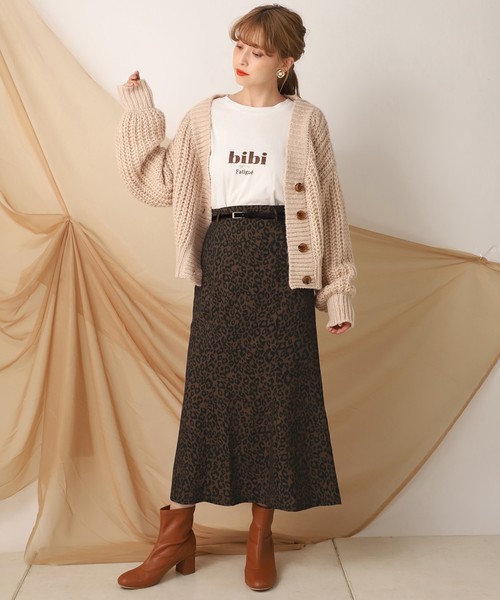 one after another NICE CLAUP(ワンアフターアナザーナイスクラップ)の「ロゴロンT(Tシャツ/カットソー・レディース・ブラウン/オフホワイト/ベージュ/アイボリー/ホワイト/ミント・FREE)」の19枚目の写真