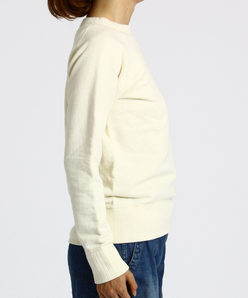 BEAMS BOY(ビームスボーイ)の「◎BEAMS BOY / 裏毛 フリーダム クルーネック スウェット(スウェット・レディース・ホワイト/ブラック・ONE SIZE)」の9枚目の写真