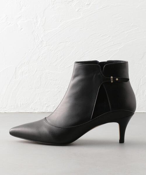 ODETTE E ODILE(オデットエオディール)の「OFD サイドメタルポイント ショートブーツ60↑(ブーツ・レディース・ダークグレー/ダークブラウン/ブラック・23cm/22.5cm/24.5cm/22cm/25cm/23.5cm/24cm)」の9枚目の写真