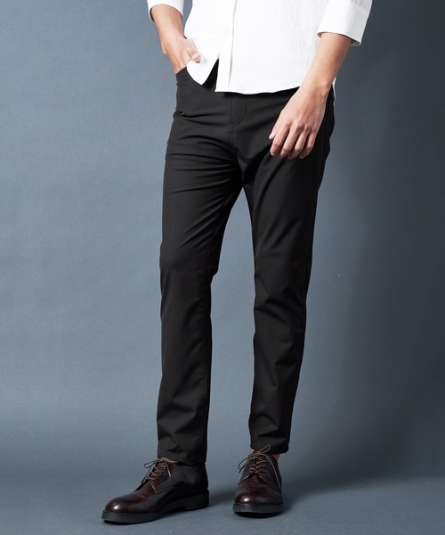 Magine(マージン)の「T/VIS 2WAY STRETCH CROPPED 5PKT PANTS 20SS:2WAYストレッチ クロップド5ポケットパンツ(チノパンツ)」|ブラウン