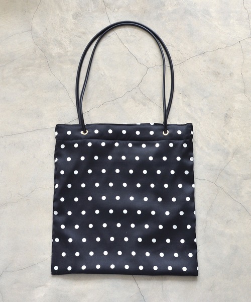 Styiro スタイロ の ドット柄トートバッグ トートバッグ Wear