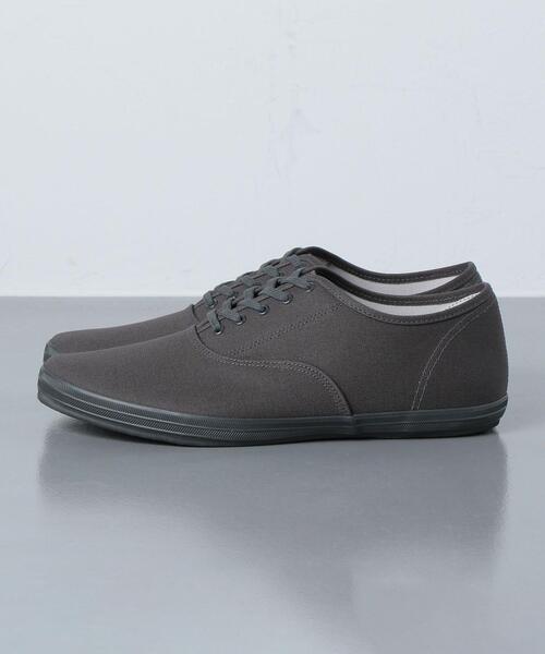 UNITED ARROWS(ユナイテッドアローズ)の「<UNITED ARROWS> キャンバス スニーカー(スニーカー・メンズ・ダークグレー/ブラック・7h/10h/9h/10/8h/9/8)」の5枚目の写真