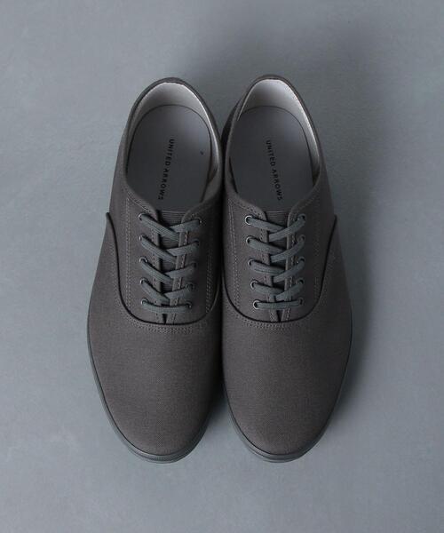 UNITED ARROWS(ユナイテッドアローズ)の「<UNITED ARROWS> キャンバス スニーカー(スニーカー・メンズ・ダークグレー/ブラック・7h/10h/9h/10/8h/9/8)」の9枚目の写真