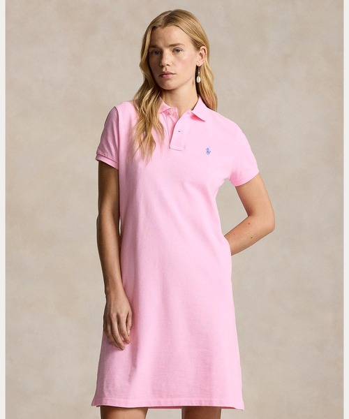 コットン メッシュ ポロドレス（ワンピース）｜POLO RALPH LAUREN