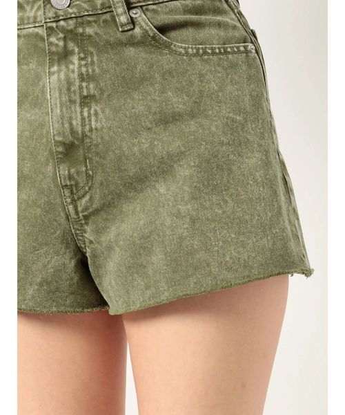 EVRIS（エヴリス）の「BASIC ショートデニムパンツ（デニムパンツ・レディース・ブラック/ブラウン/カーキ・SMALL/MEDIUM）」の17枚目の写真