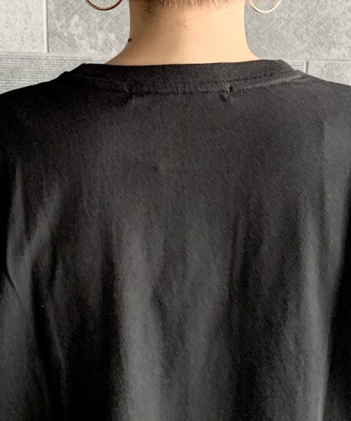 PAGEBOY（ページボーイ）の「プラネットプリントTシャツ（Tシャツ/カットソー・レディース・チャコールグレー/ブラック・FREE）」の17枚目の写真