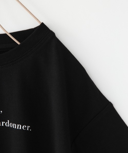 LOWRYS FARM（ローリーズファーム）の「ロゴＴＥＥ　892705（Tシャツ/カットソー・キッズ・ホワイト/ブラック/パープル/オレンジ・MEDIUM/LARGE/X-LARGE）」の8枚目の写真