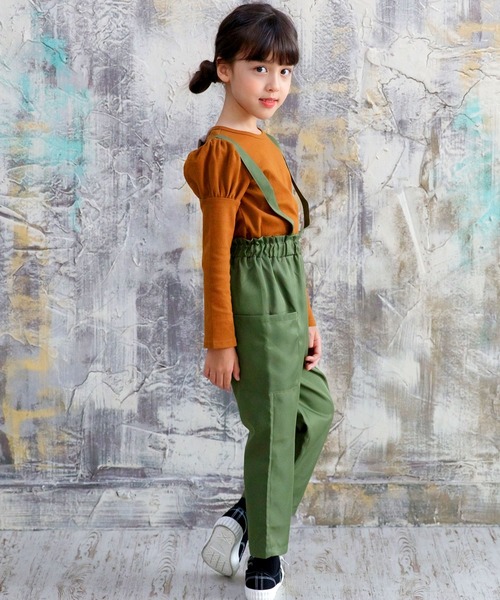 Bee des Bee（ビーデスビー）の「長袖トップス（シャツ/ブラウス・キッズ・ネイビー/ピンク系その他/ベビーピンク/ピンク/杢グレー/ダークブラウン/チョコ/アッシュブラウン/ブラウン系その他/カーキ/ベージュ/ブラウン/ラベンダー/ライトブルー/キャメル/ライトベージュ/ピンク系その他2・150cm/120cm/100cm/140cm/130cm/90cm/110cm）」の21枚目の写真