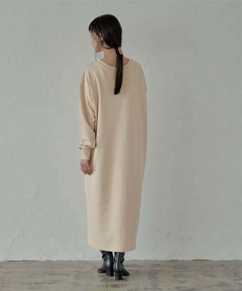miette(ミエット)の「レザードロストコードロングワンピース(ワンピース・レディース・杢グレー/ブラウン/チャコール/ライトベージュ/グリーン・FREE)」の17枚目の写真