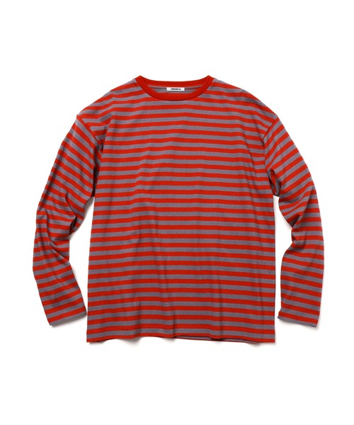 nimiru（ニミル）の「配色ボーダーロンT（Tシャツ/カットソー・レディース・グリーン系その他/ブルー系その他/イエロー系その他/レッド系その他・FREE）」の21枚目の写真