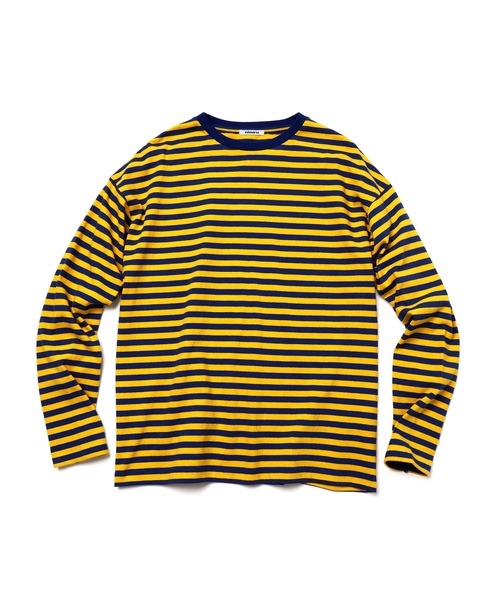 nimiru（ニミル）の「配色ボーダーロンT（Tシャツ/カットソー・レディース・グリーン系その他/ブルー系その他/イエロー系その他/レッド系その他・FREE）」の22枚目の写真