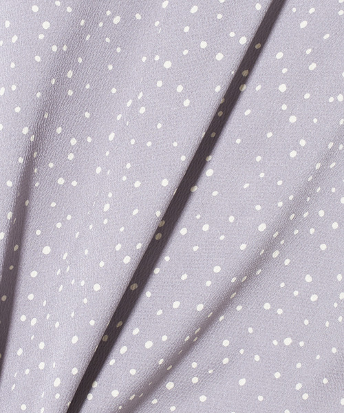 Tiara(ティアラ)の「ランダムピンドットハイネックブラウス(シャツ/ブラウス・レディース・アイボリー/ブラック/グレー・FREE)」の22枚目の写真