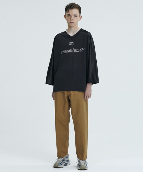 Reebok（リーボック）の「eightyone Tシャツ （Tシャツ/カットソー・メンズ・ブラック/ダークパープル・LARGE/MEDIUM/X-LARGE/SMALL/XX-LARGE/XXX-LARGE/X-SMALL）」の12枚目の写真