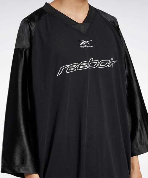 Reebok（リーボック）の「eightyone Tシャツ （Tシャツ/カットソー・メンズ・ブラック/ダークパープル・LARGE/MEDIUM/X-LARGE/SMALL/XX-LARGE/XXX-LARGE/X-SMALL）」の7枚目の写真