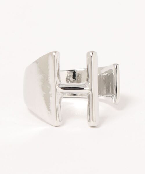 Fun & Daily（ファンアンドデイリー）の「F&D : イニシャルオープンリング（リング・レディース・N/H/T/A/S/R/K/M/Y/C/その他12/その他2/その他7/その他1/その他6/その他10/その他5/その他9/その他8/その他11/その他4/その他3/E/J・FREE）」の4枚目の写真