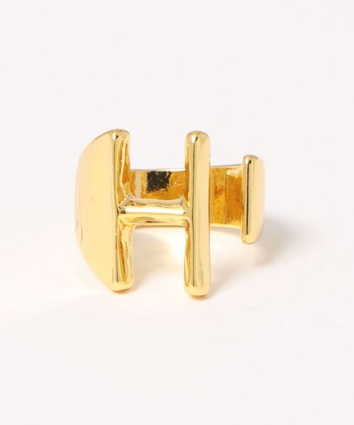 Fun & Daily（ファンアンドデイリー）の「F&D : イニシャルオープンリング（リング・レディース・N/H/T/A/S/R/K/M/Y/C/その他12/その他2/その他7/その他1/その他6/その他10/その他5/その他9/その他8/その他11/その他4/その他3/E/J・FREE）」の16枚目の写真