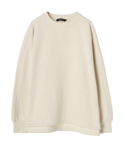 AMERICAN HOLIC(アメリカンホリック)の「サイドスリット裏毛裏起毛プルオーバー *(Tシャツ/カットソー・レディース・ブラック/ベージュ/カーキ/ブルー/アイボリー/キャメル・MEDIUM/LARGE)」の11枚目の写真