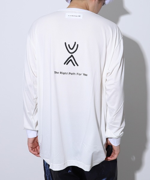 A.A.Spectrum(エーエースペクトラム)の「A.A. SPECTRUM HOBO TEE AA20119004(Tシャツ/カットソー・メンズ・ホワイト・MEDIUM/LARGE)」の6枚目の写真