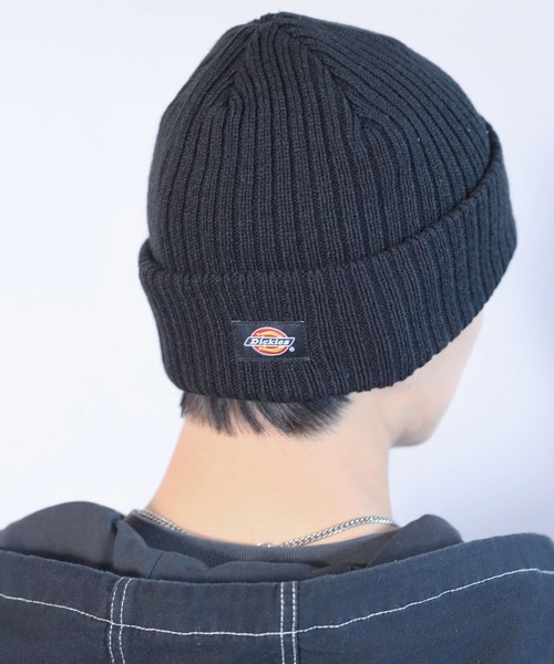 Dickies（ディッキーズ）の「【Dickies / ディッキーズ】ワッペンニットキャップ（ニットキャップ/ビーニー・メンズ・ホワイト/ブラック/カーキ/ブラック系その他/グレー・ONESIZE）」の13枚目の写真