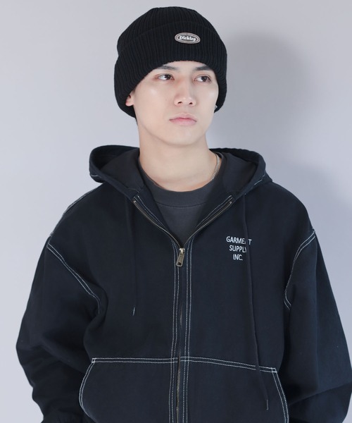 Dickies（ディッキーズ）の「【Dickies / ディッキーズ】ワッペンニットキャップ（ニットキャップ/ビーニー・メンズ・ホワイト/ブラック/カーキ/ブラック系その他/グレー・ONESIZE）」の15枚目の写真