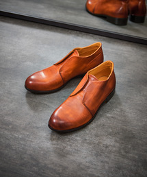 PADRONE（パドローネ）の「PADRONE パドローネ / INSTEP GORE SHORT BOOTS [JERRY] インステップゴアショートブーツ スリッポンシューズ ヒールブーツ 日本製 / PU7358-1232（ブーツ）」