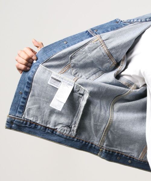 新品　リーバイス　XL デニム トラッカー ジャケット スカイライン　Levis Levi's（リーバイス）の「Levi's/リーバイス デニムジャケット