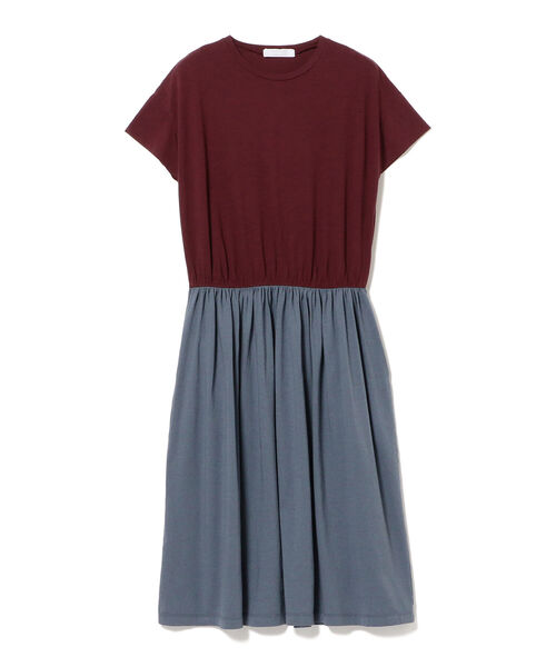 homspun(ホームスパン)の「homspun / 30/1 天竺 2カラーワンピース<WOMEN>(ワンピース・レディース・その他・ONE SIZE)」の2枚目の写真