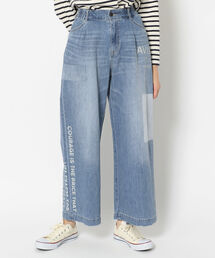 AVIREX | ワイドパンツ/ WIDE PANTS TYPE BLUE(デニムパンツ)
